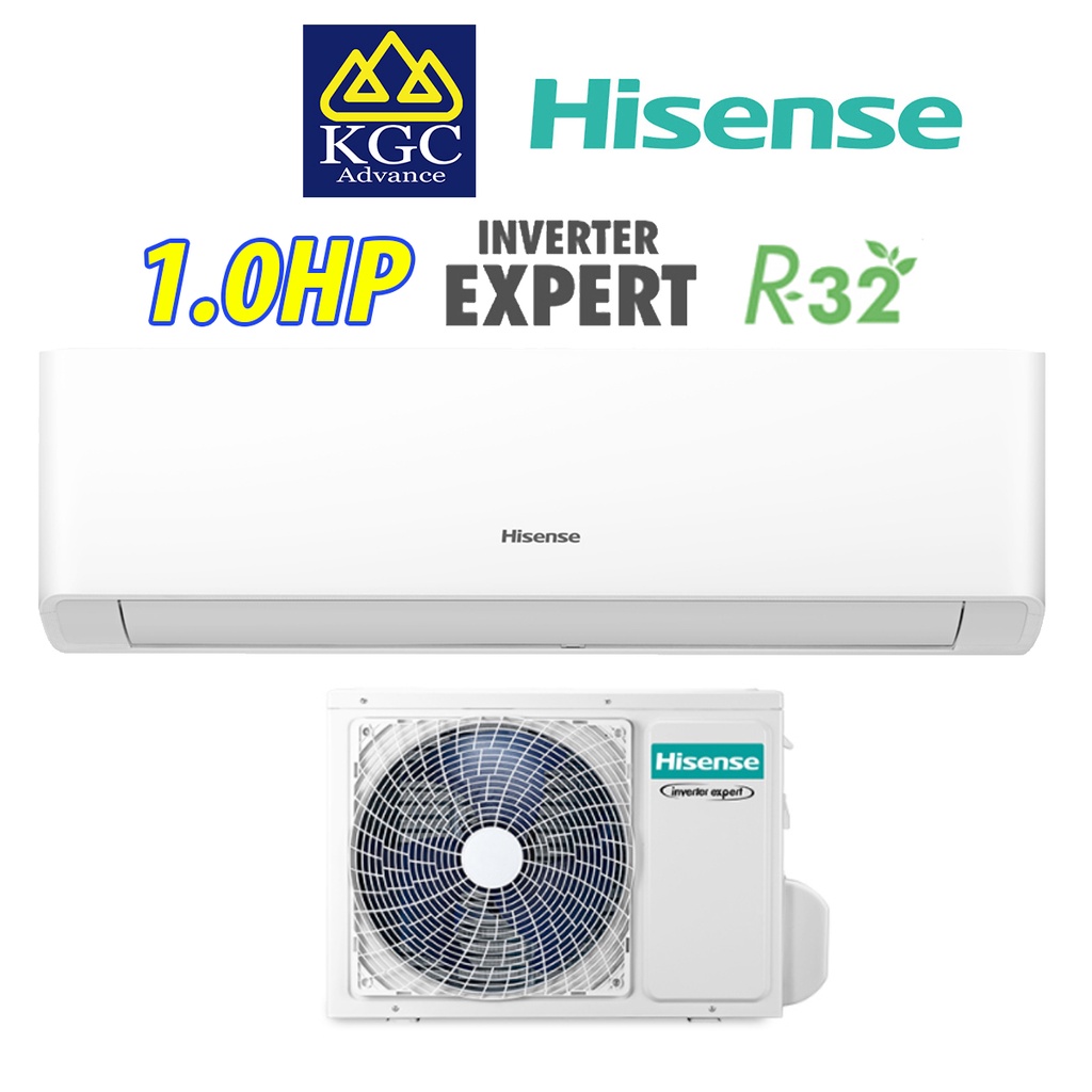 Hisense R32 Inverter Air Conditioner (1.0HP) AI10KAGS1