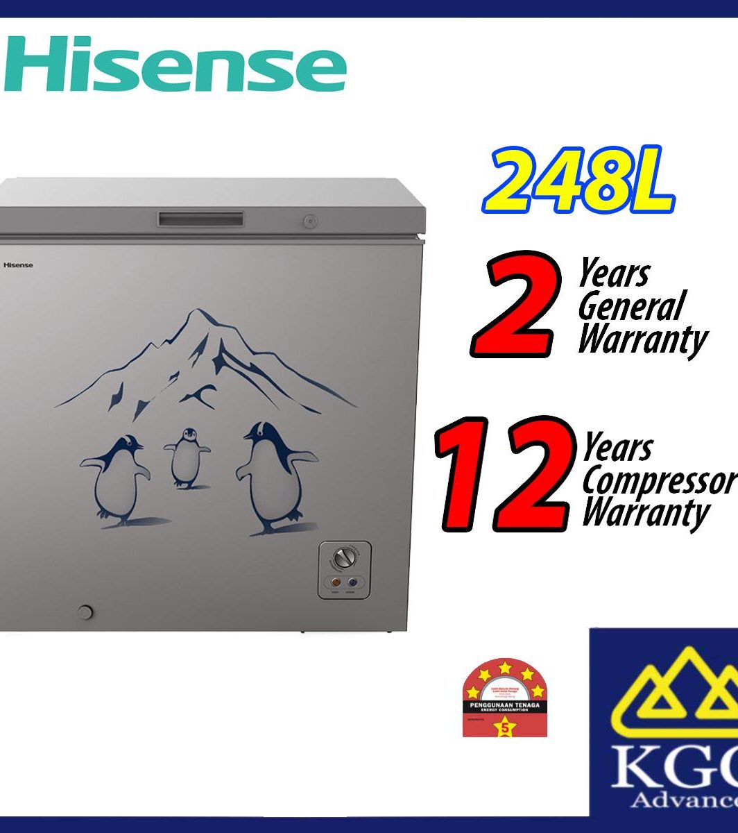 Hisense Chest Freezer FC260LAC 248L