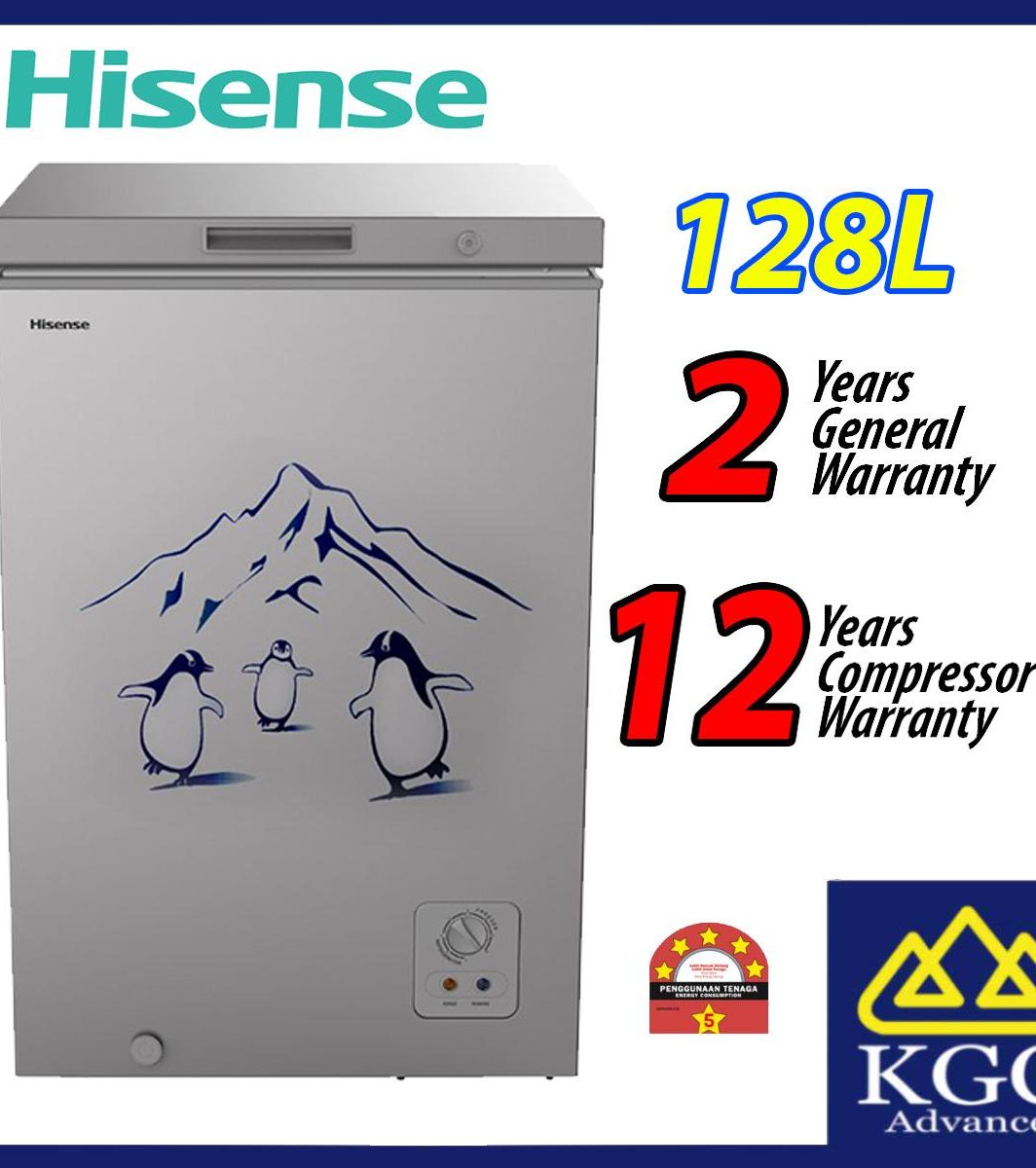 Hisense Chest Freezer  FC135LAC 128L