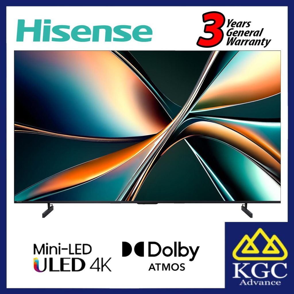 Hisense 65″ ULED 4K Mini-LED TV U6Q Series Smart TV Televisyen 65U6Q