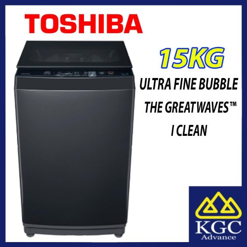 Toshiba 15KG Top Load Washer AW-DUM1600LM (SG) UFB GREATWAVES Washing Machine