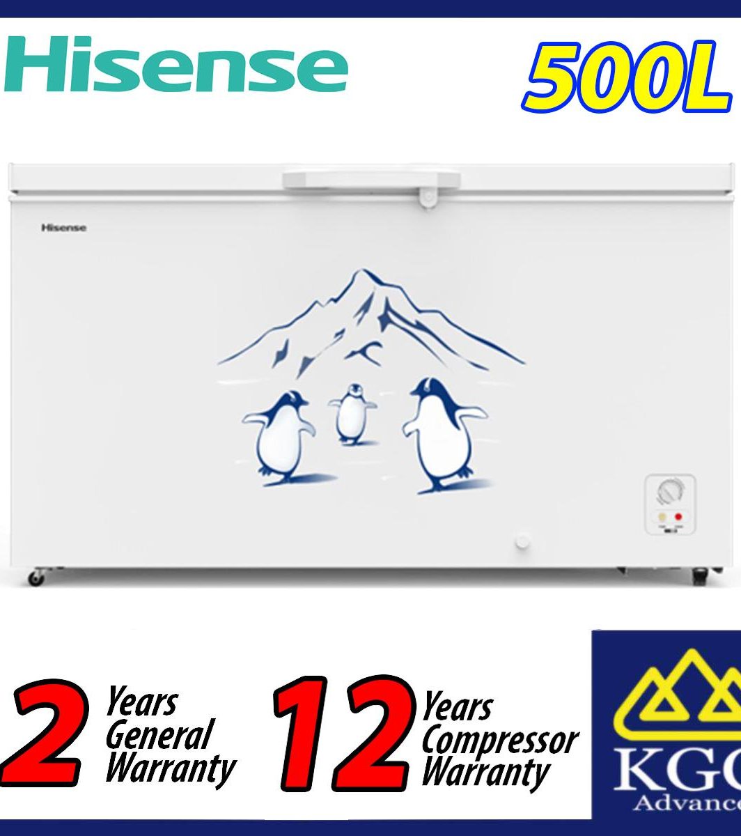 Hisense Chest Freezer 500L FC550D4BWBG