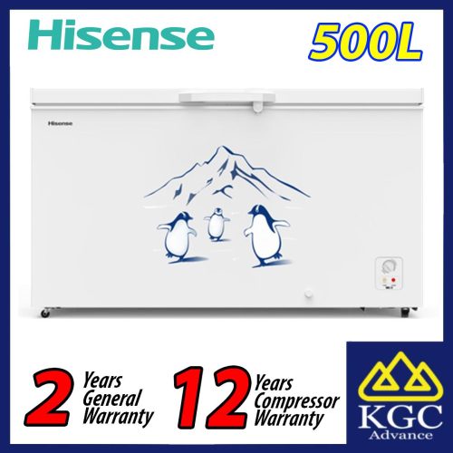 Hisense Chest Freezer 500L FC550D4BWBG