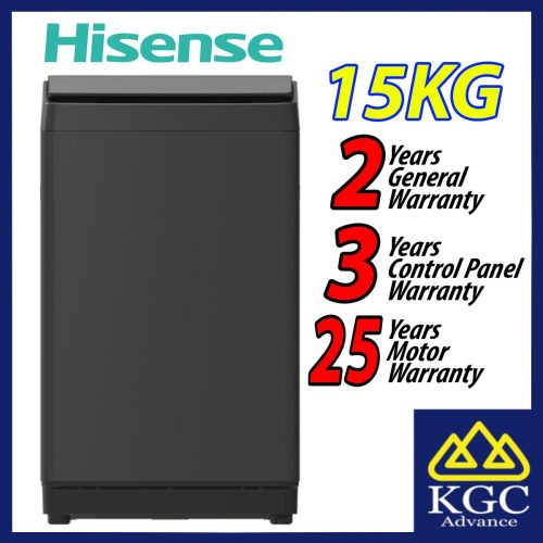 Hisense 15KG Top Load Washer WT150F50 Inverter Washing Machine
