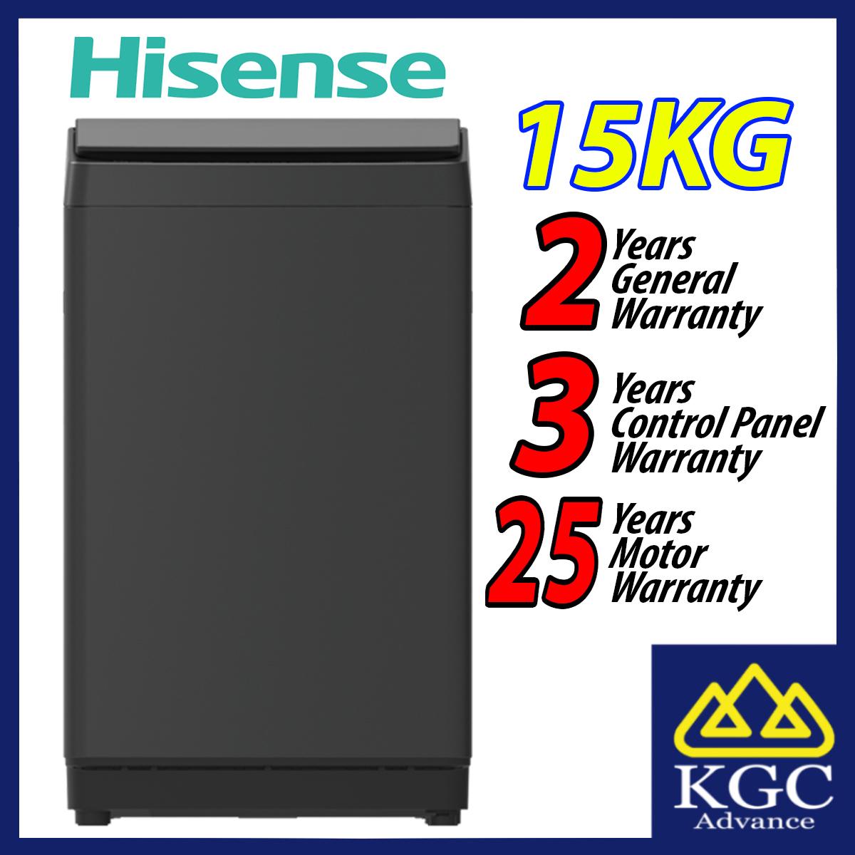Hisense 15KG Top Load Washer WT150F50 Inverter Washing Machine