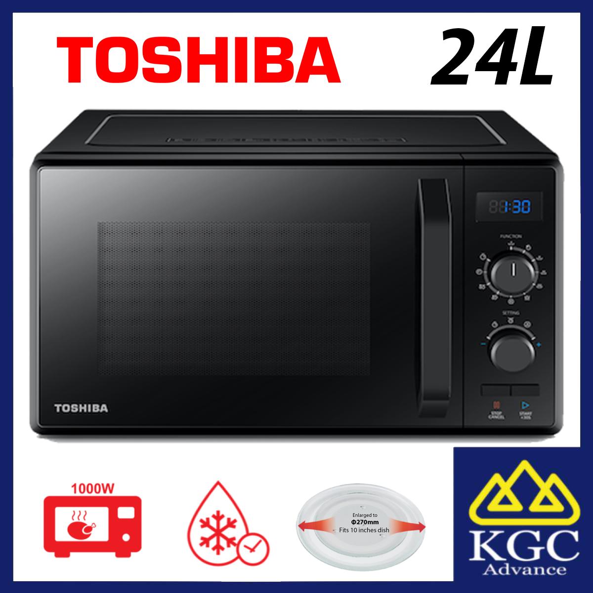TOSHIBA 24L MICROWAVE OVEN WITH GRILL FUNCTION MW2-AG24PF (BK) Ketuhar Gelombang Mikro