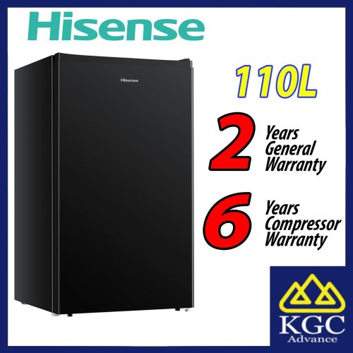 Hisense Single Door Fridge 110L RR120D4ABN1 Refrigerator