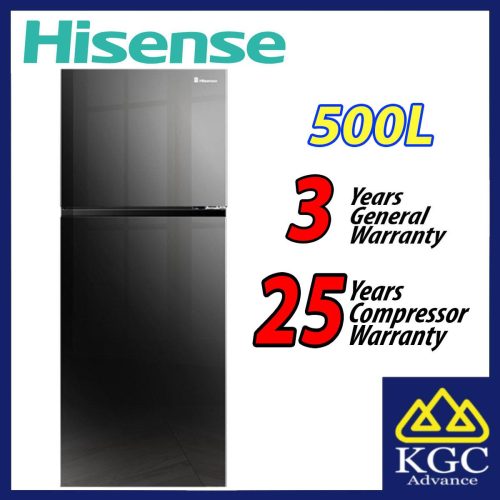 Hisense 500L 2 Door Fridge Inverter Refrigerator RT549N4ABU2