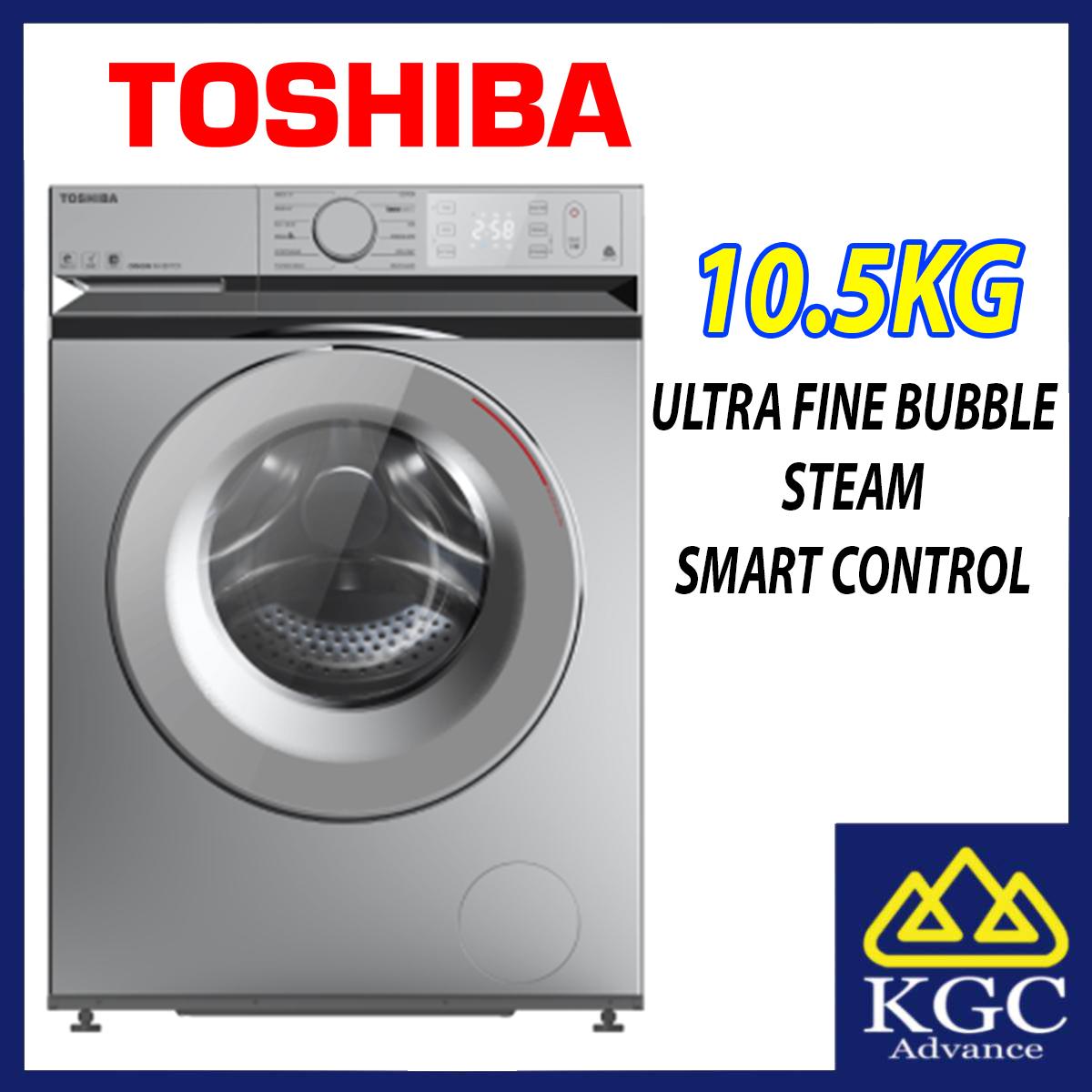 Toshiba 10.5KG FRONT LOAD WASHER TW-BL115A2M(SS) Deep Clean Matters Washing Machine