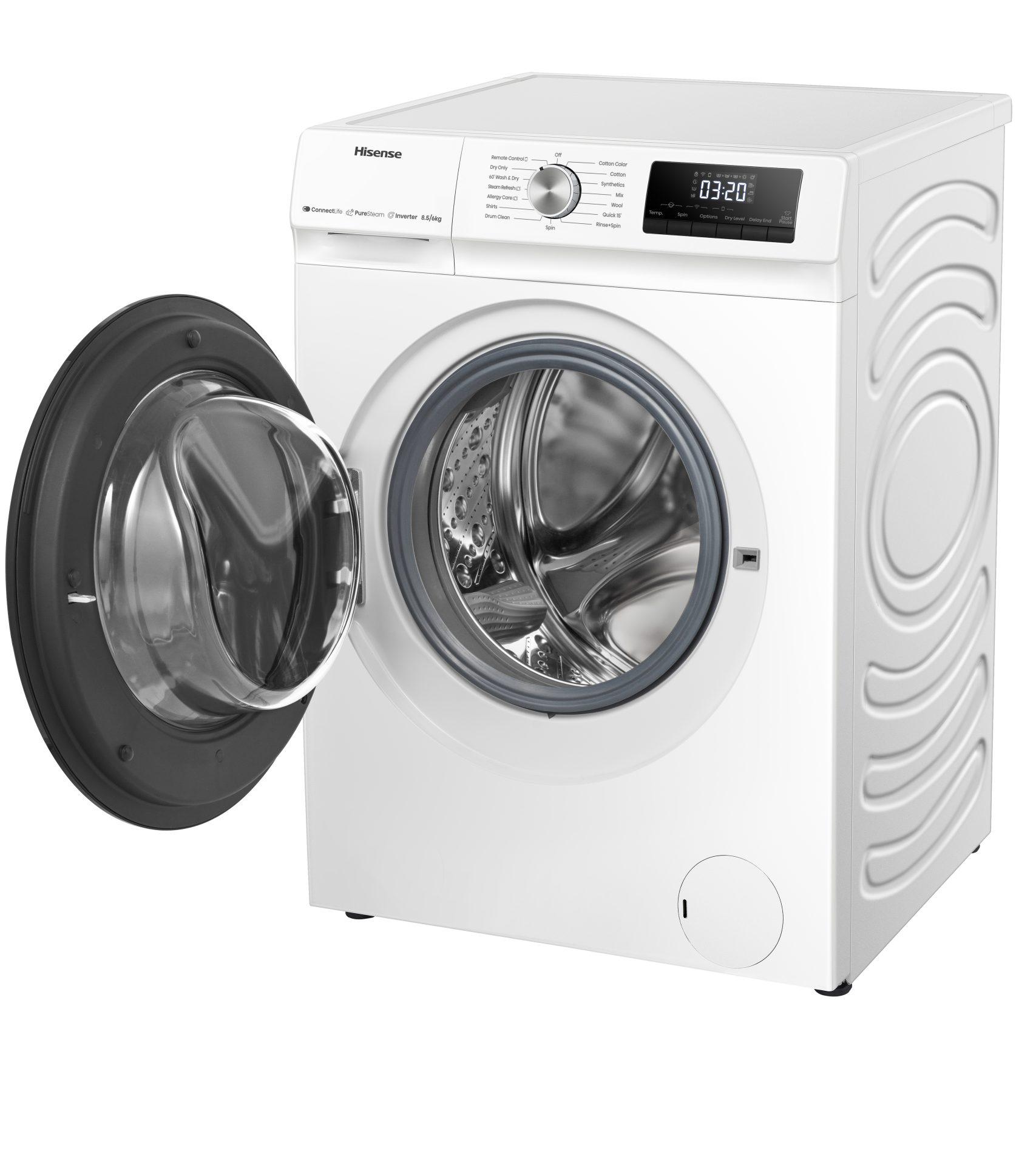 Hisense 8.5KG / 6KG Front Load Washer and Dryer WD3Q8543BW Washing Machine - Image 5