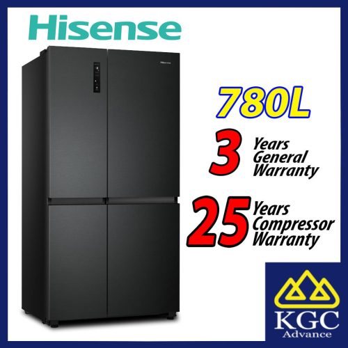 Hisense 780L Side by Side Fridge RS869N4ABV Inverter Refrigerator