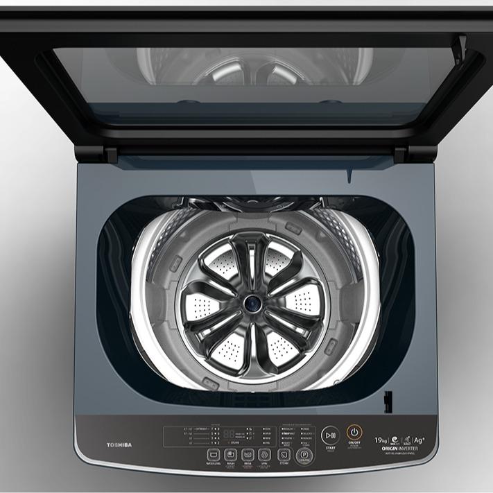 Toshiba AWT08DU1600LM(MK) 15KG UFB GREATWAVES WASHER Cleaning Matters Inverter Washing Machine Mesin Basuh - Image 4