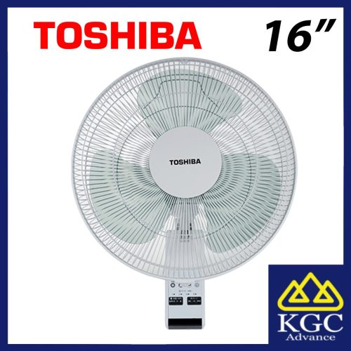 TOSHIBA 16" WALL FAN F-WSA20(W)MY (REMOTE CONTROL)