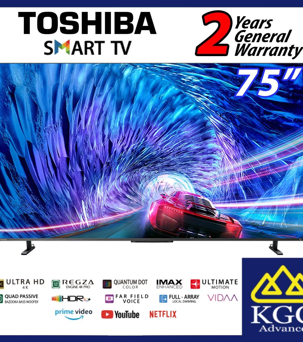 Toshiba 75" Quantum 4K 144Hz Direct LED Gaming Smart TV 75Z670MP
