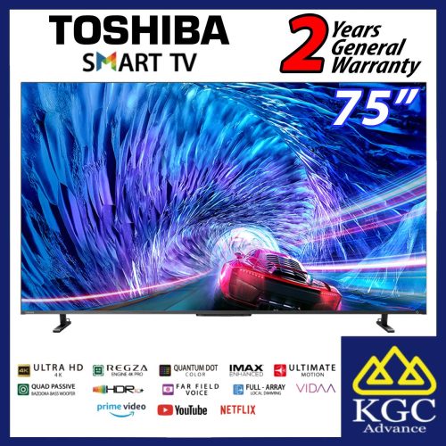 Toshiba 75" Quantum 4K 144Hz Direct LED Gaming Smart TV 75Z670MP