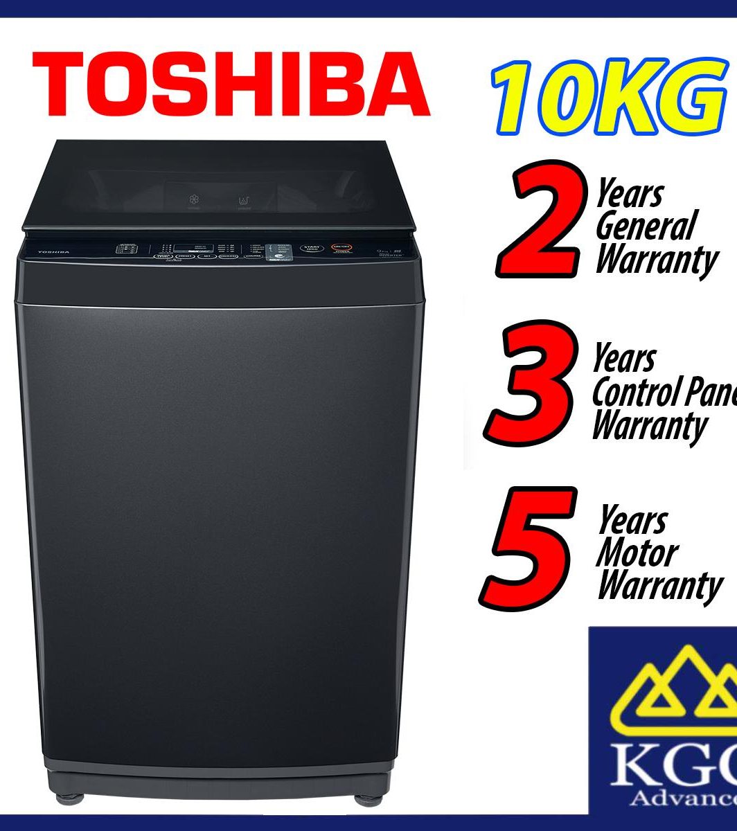 Toshiba 10KG AW-M1100PM(SG) TOP LOAD WASHER Cleaning Matters Washing Machine