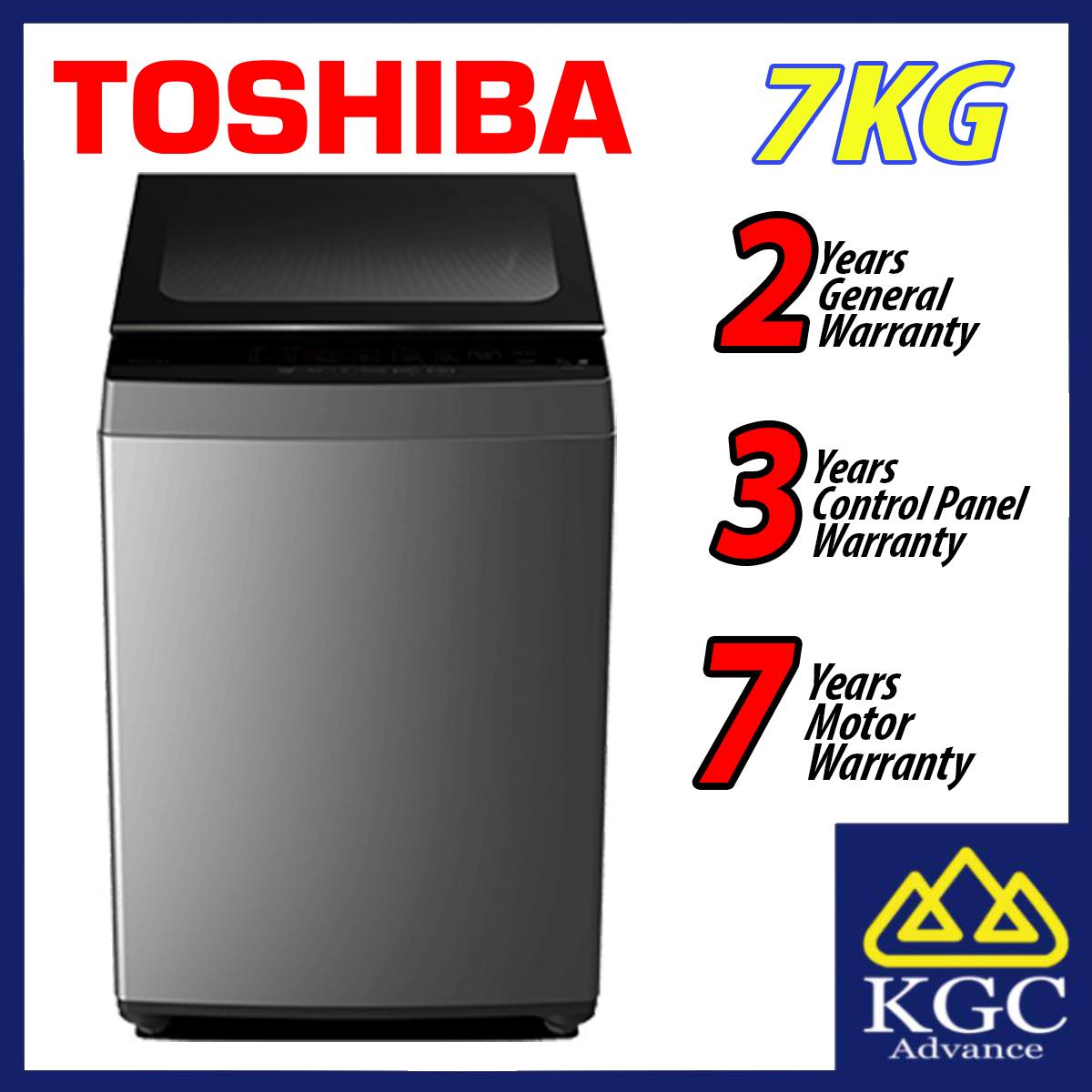 Toshiba 7KG Washer Top Load Washing Machine Mesin Basuh AW-M801AM(SG) - Fundamentally Clean Matters