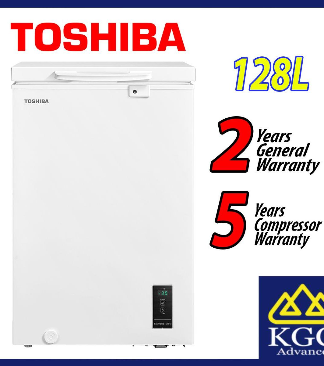 TOSHIBA 128L Chest Freezer Peti Sejuk Beku GR-RC130CE-DMY(01)