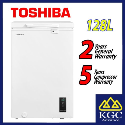 TOSHIBA 128L Chest Freezer Peti Sejuk Beku GR-RC130CE-DMY(01)