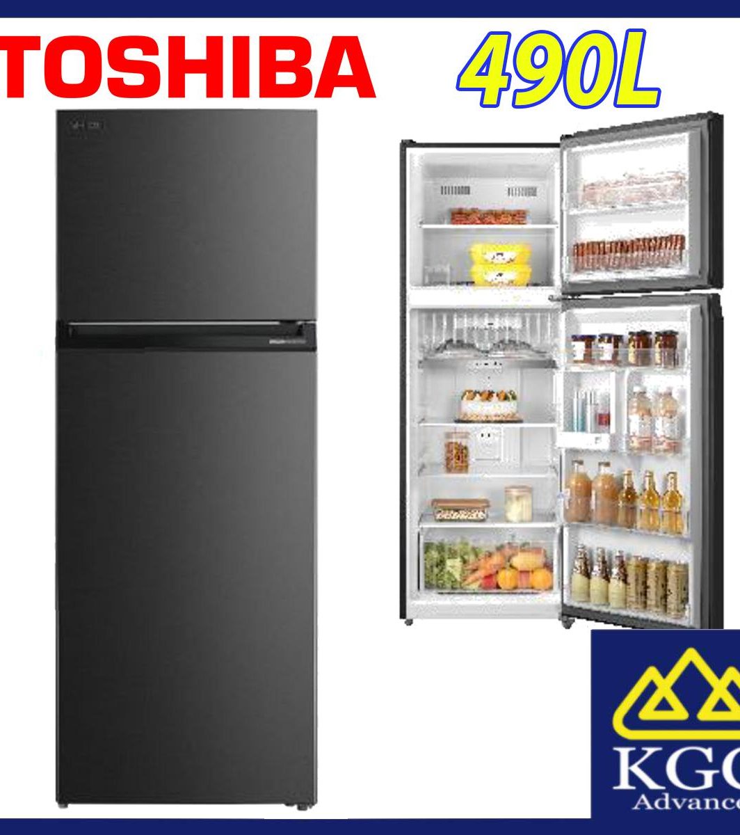 Toshiba 490L  Fridge GR-RT624WE-PMY Door Inverter Refrigerator
