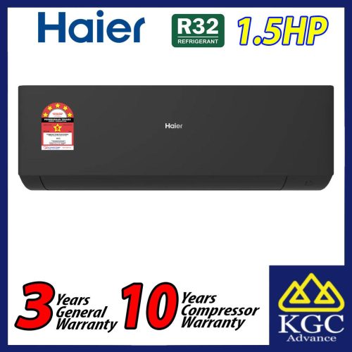 Haier 1.5HP R32 Inverter Air Conditioner UV Cool AI Premium Series Aircond HS-13VXA06