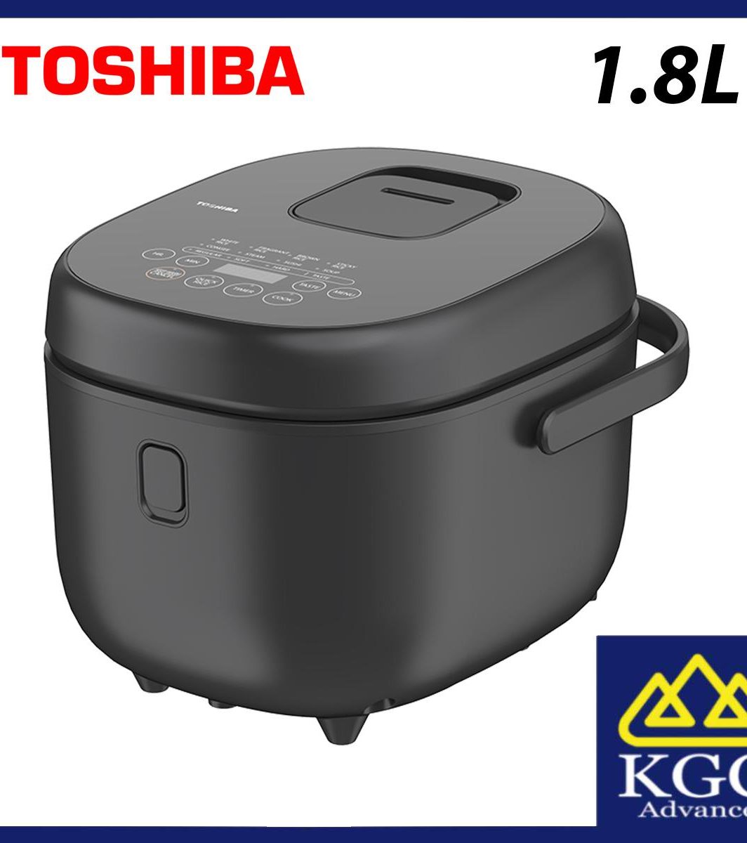 TOSHIBA 1.8L DIGITAL RICE COOKER RC-18DSUMY(H) Optimal Cooking Matters