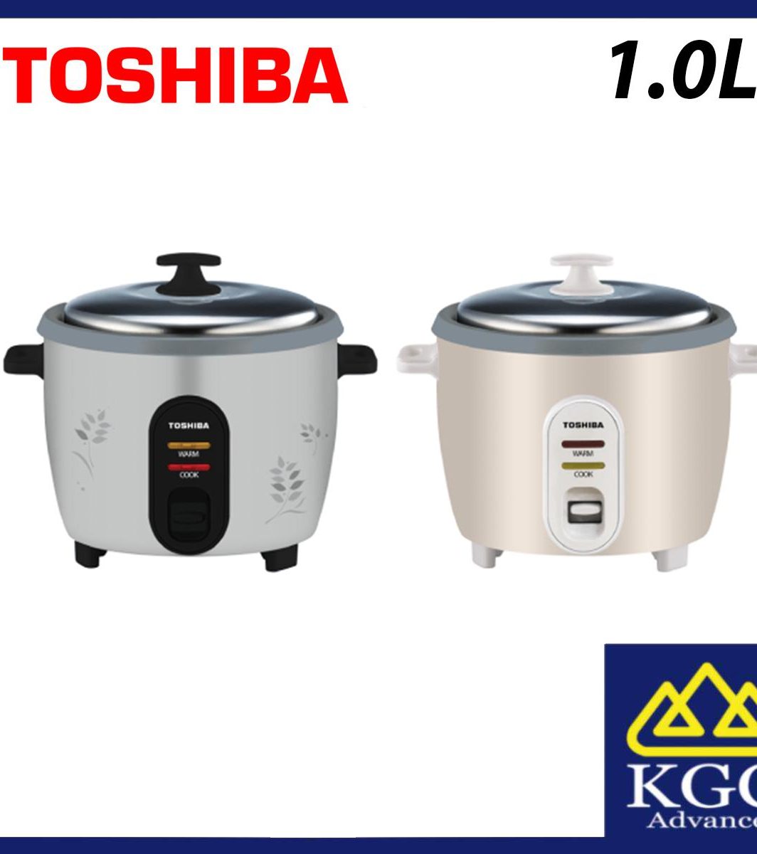 TOSHIBA 1.0L CONVENTIONAL RICE COOKER Periuk Nasi RC-T10CEMY