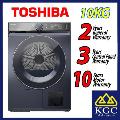 Toshiba 10KG UV HEAT PUMP TUMBLE DRYER Heat Pump Matters TD-BP110GHM(MG)