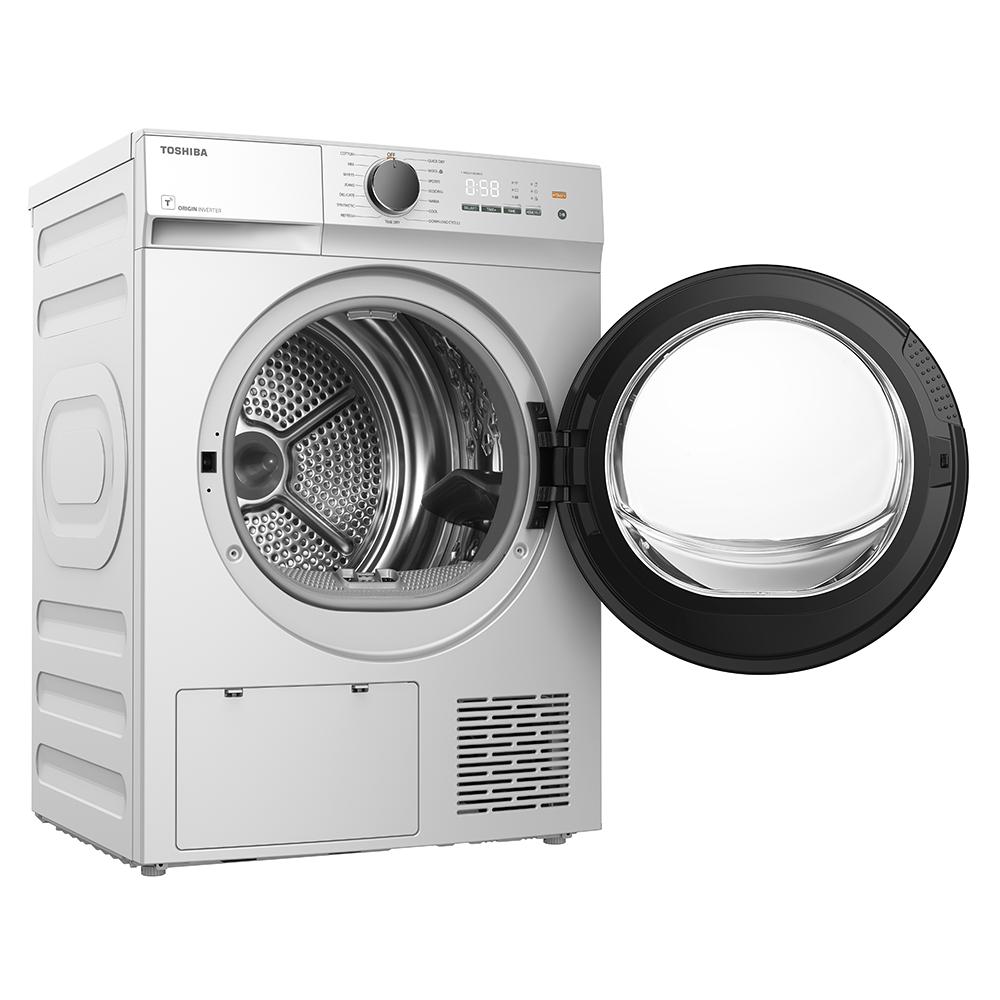Toshiba 8KG Front Load HEAT PUMP TUMBLE DRYER TD-E80BT21HWM (WW) - Image 3