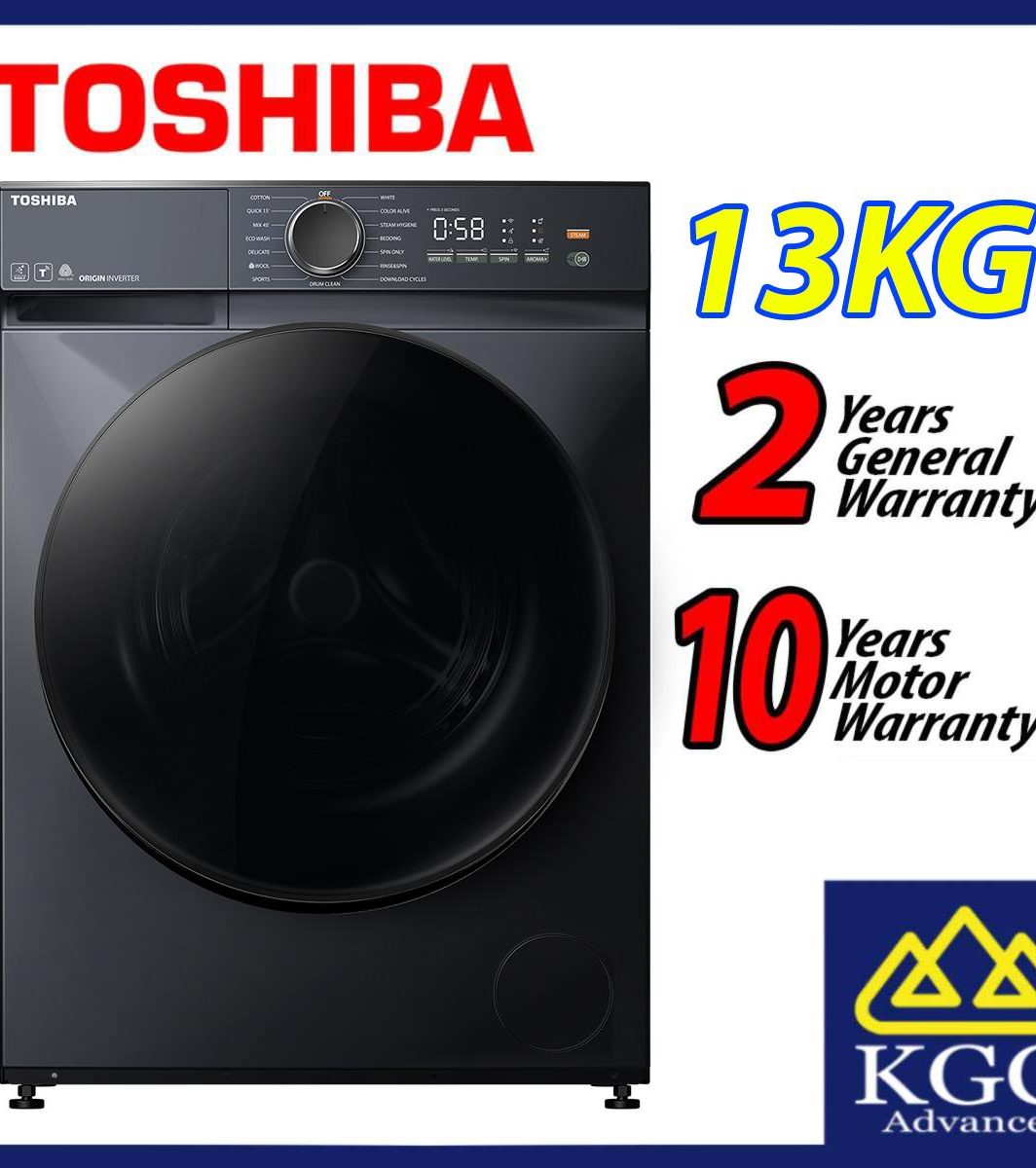 Toshiba Mesin Basuh 13KG TW-T21BU140UWM(MG)Aroma+ dengan 15 Program Cuci & Aroma+