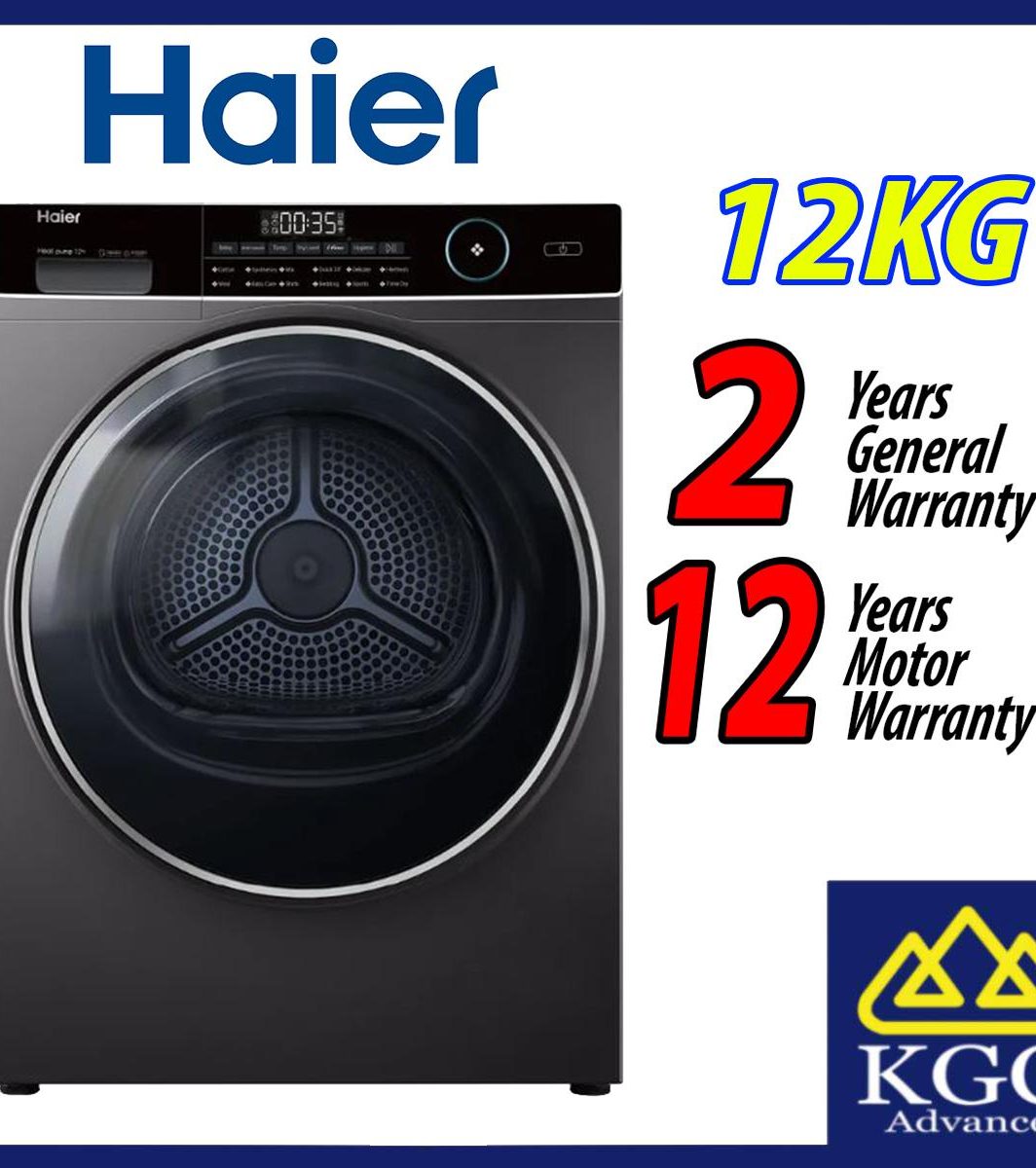 HAIER 12KG Front Load Dryer HD120-AR959S8