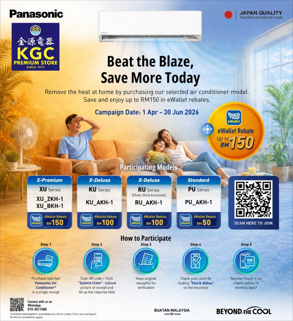 panasonic aircond promotion buy aircond get rebate